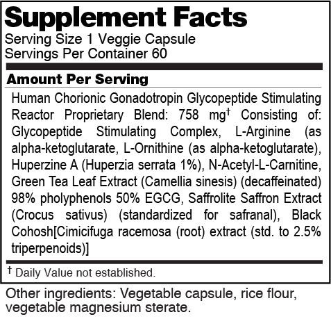 HCG nutrition facts